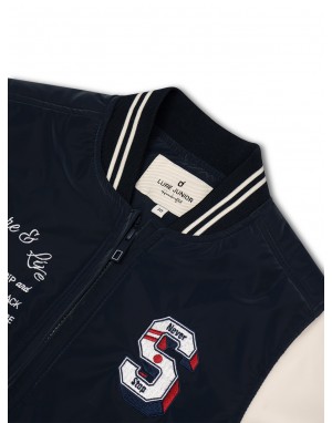 Boys Jacket Sporty Deep Blue